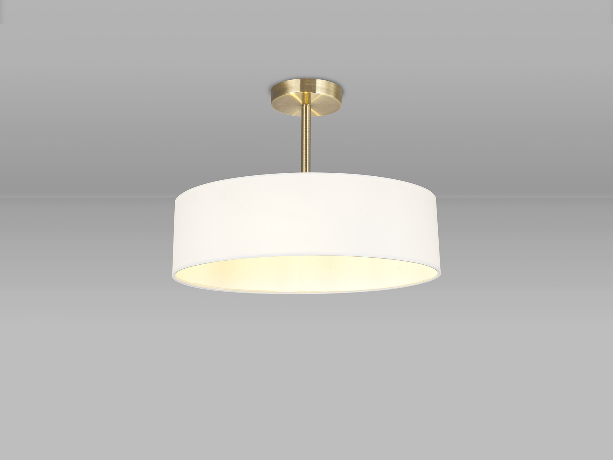 Baymont AB WH Ceiling Lights Deco Semi Flush Fittings Baymont AB WH Ceiling Lights Deco Semi Flush Fittings